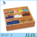 Early learing promotional montessori educational kid toy box